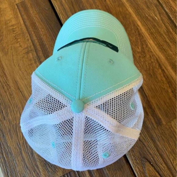 GRAND Canyon OURAY authentic trucker hat. Cotton/nylon blend. Teal. Adjustable. - Picture 6 of 7